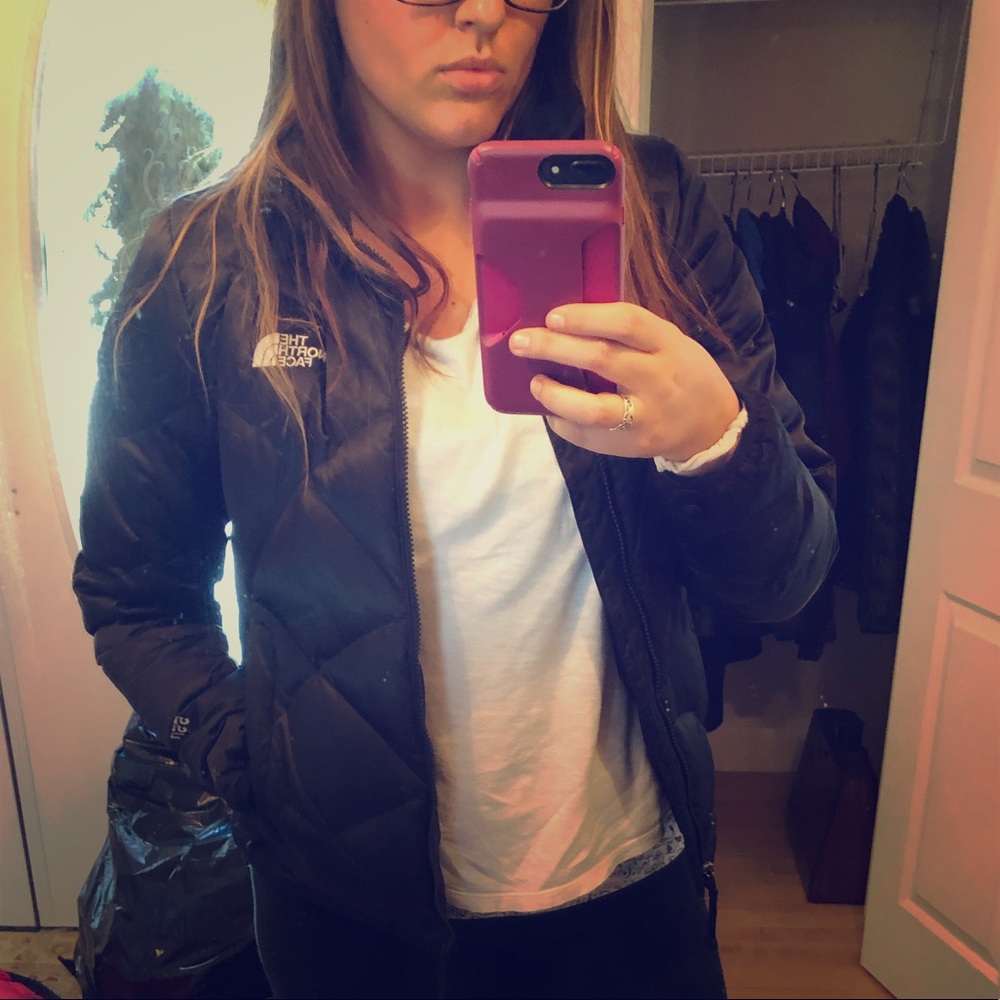 Black Northface coat